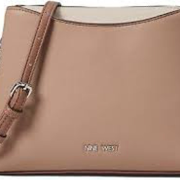 Nine West Beige Crossbody Bag - Picture 1 of 4